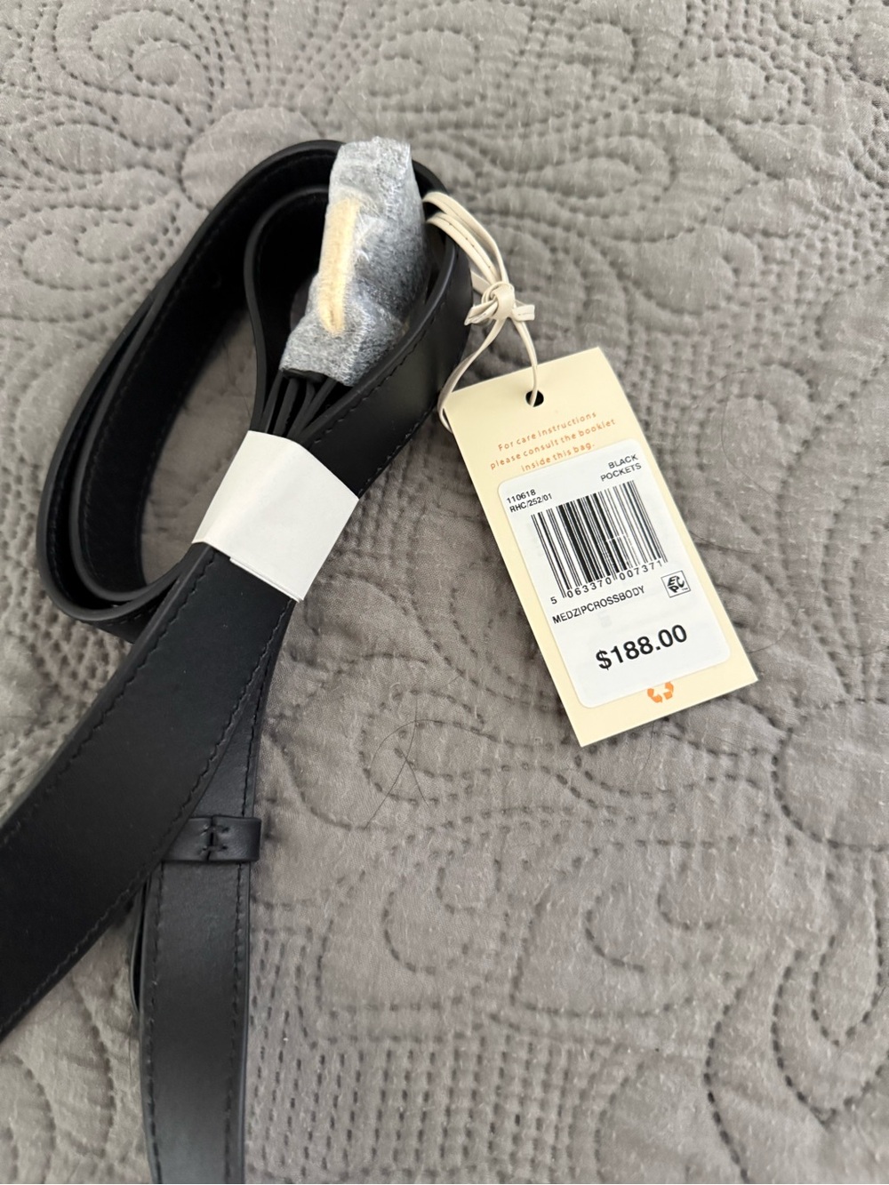 Radley Pockets Large Black Leather Crossbody Bag - Picture 5 of 5